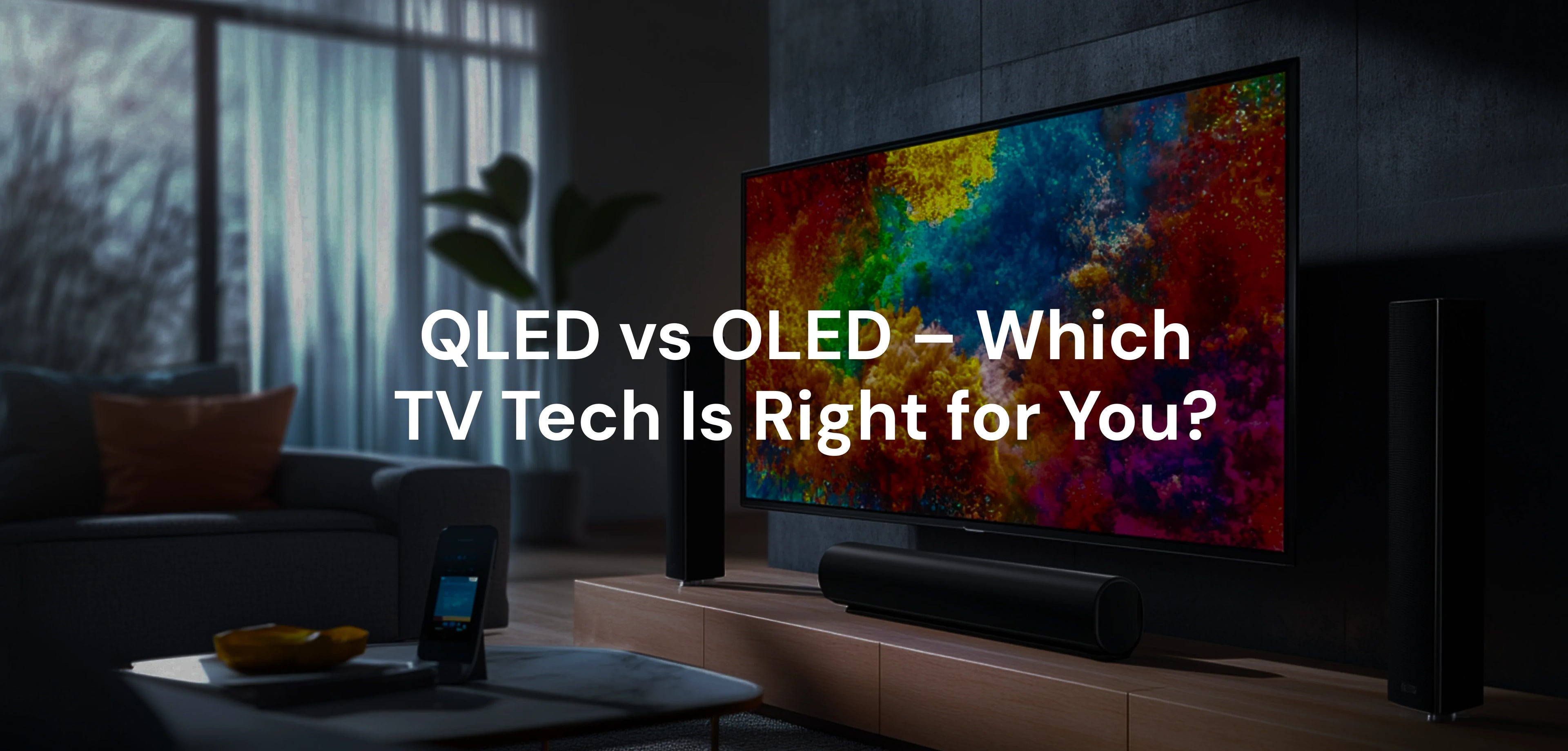 QLED vs OLED - Which TV Tech is right for you?