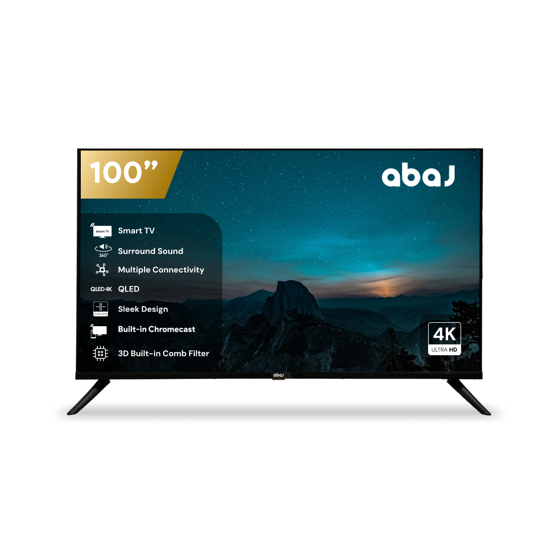 ABAJ 100" QLED Smart TV (100”)