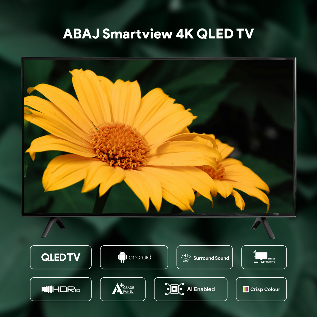 ABAJ 100" QLED Smart TV (100”) view 5