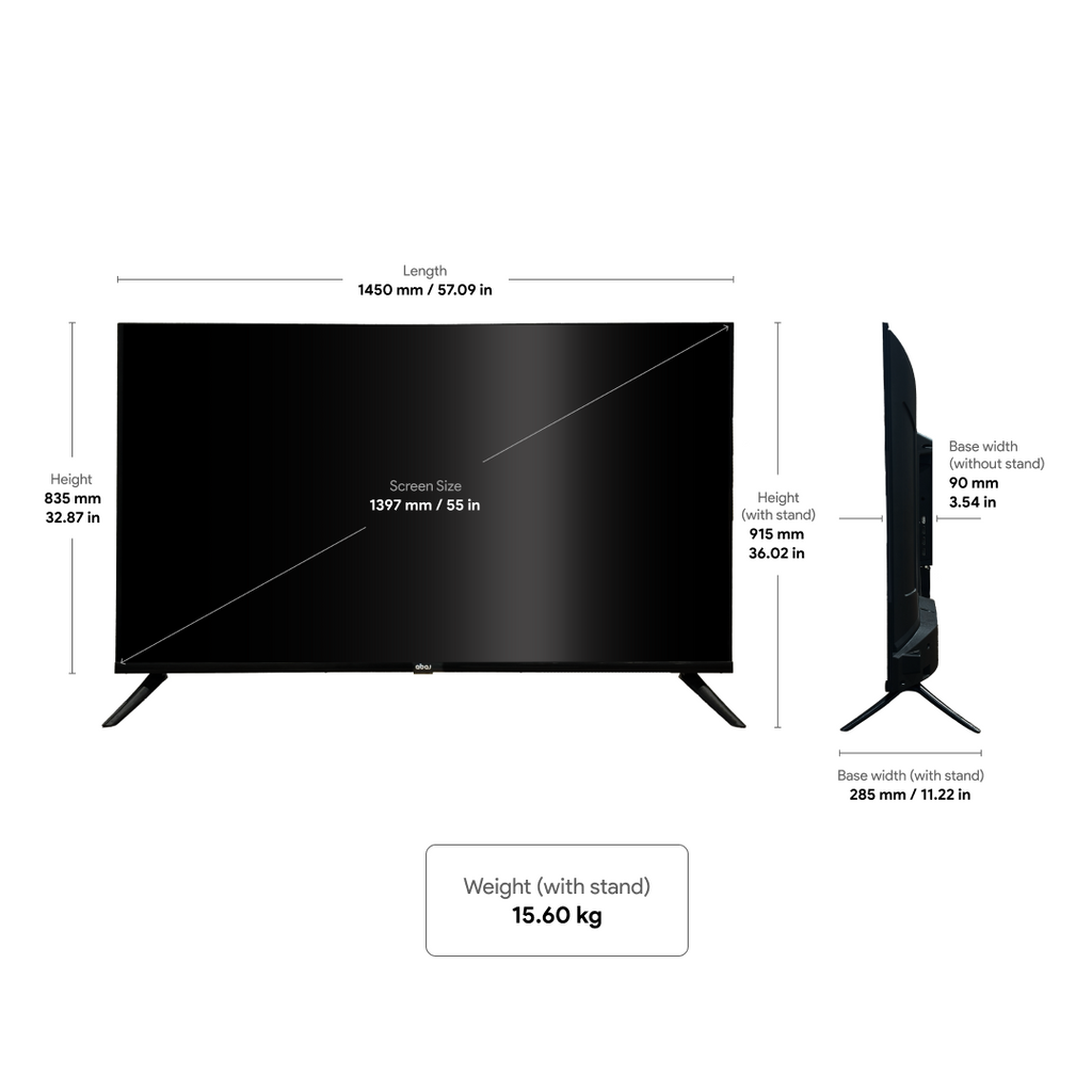 ABAJ 65O1 QLED Smart TV (65”)